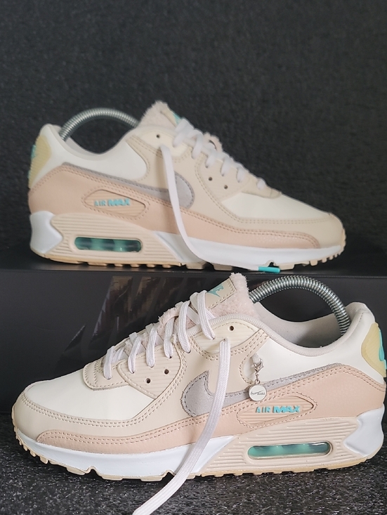 Nike Shoes - Nike Wmns Air Max 90 Se 'Mama' "Teal/Cream/Tan" Wmns 9 Fast Shipper.
